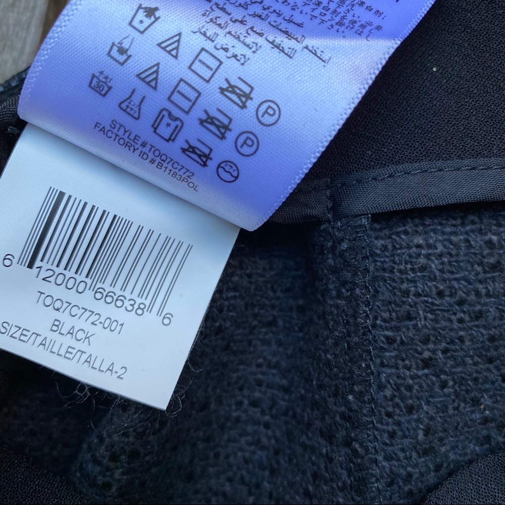 Bcbgeneration Black Silver Threading Zip Up Shorts - image 5